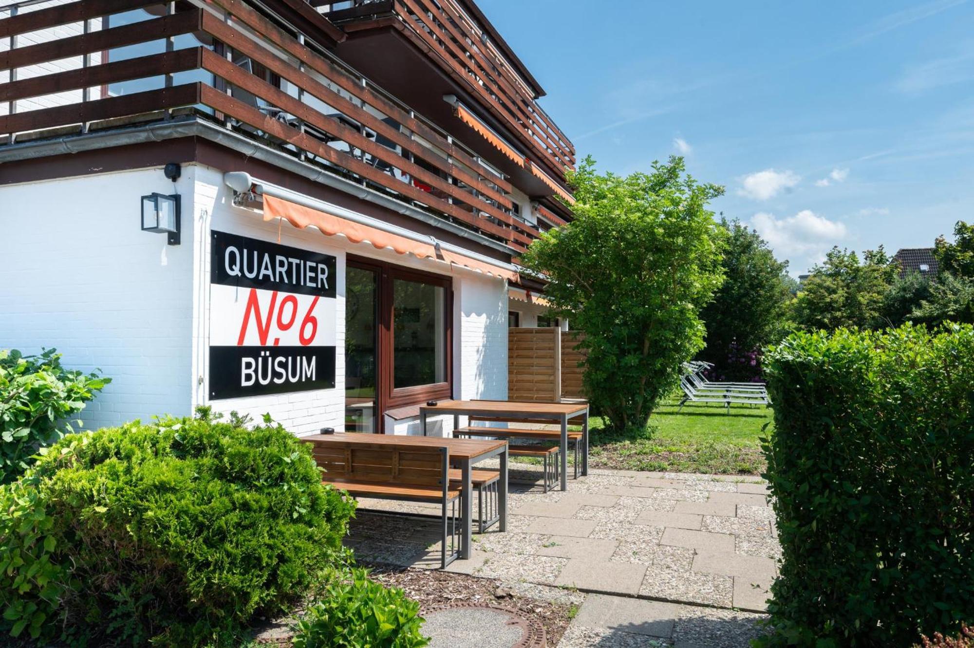 Quartier Fuenfzehn Villa Büsum Esterno foto